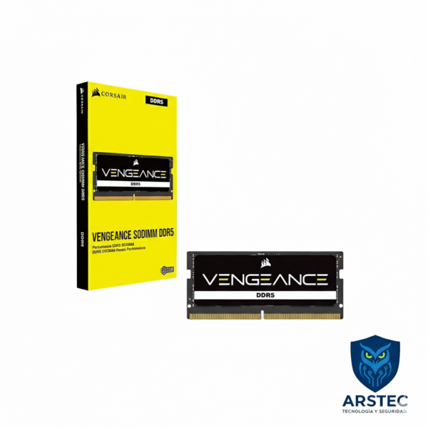 Memoria RAM Laptop Corsair Vengeance 16GB DDR5 5200MHz SO-DIMM (CL44)