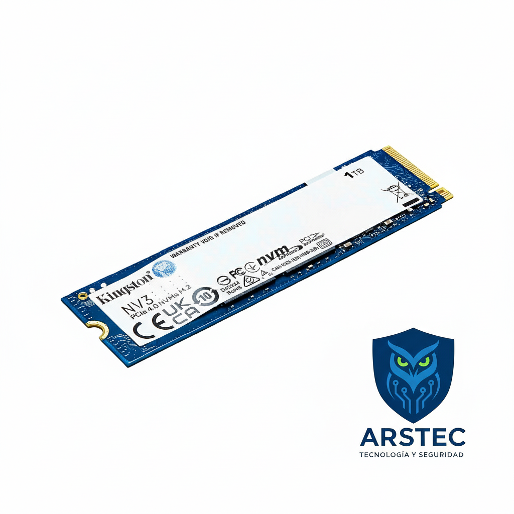 SSD Interno Kingston NV3 1TB M.2 NVMe PCIe 4.0 - 6000MB/s
