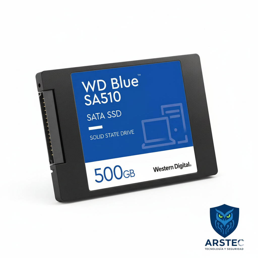 SSD Interno Western Digital Blue SA510 500GB SATA III 2.5" - 560MB/s