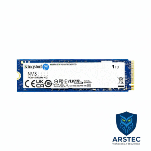 SSD Interno Kingston NV3 1TB M.2 NVMe PCIe 4.0 - 6000MB/s
