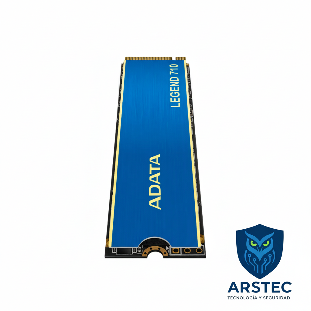 SSD Interno ADATA Legend 710 512GB M.2 NVMe PCIe Gen3 x4 - Con Disipador