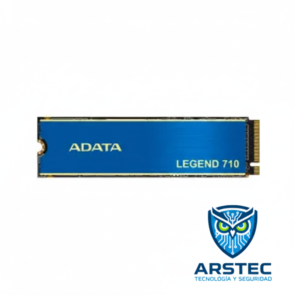SSD Interno ADATA Legend 710 512GB M.2 NVMe PCIe Gen3 x4 - Con Disipador