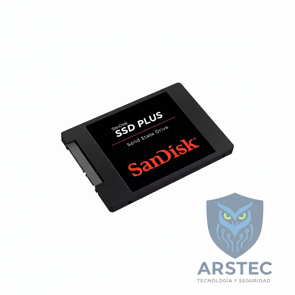 SSD Interno SanDisk Plus 500GB SATA III 2.5" - 545MB/s