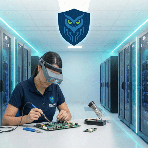 Soluciones Integrales ARSTEC: Instalación de Seguridad IA y Servicio Técnico Especializado