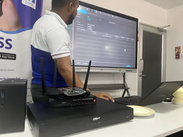 Configuración de NVR Dahua e integración en plataforma DSS